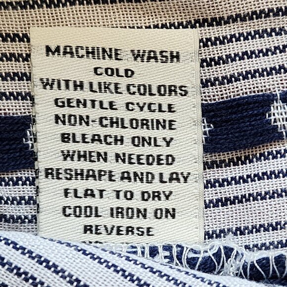 Caffe Marrahesh Women's Embroidered Blouse V-neck Short Sleeve Pullover Large - Picture 9 of 13